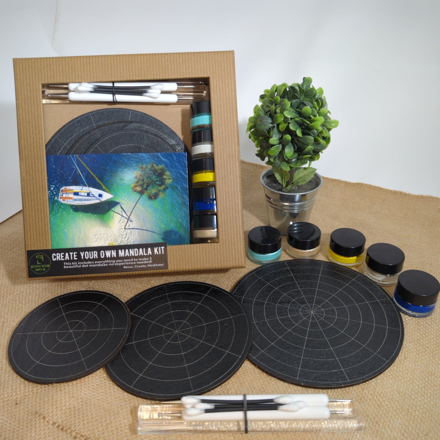 Create Your Own Mandala Kit - Perfectly Deserted