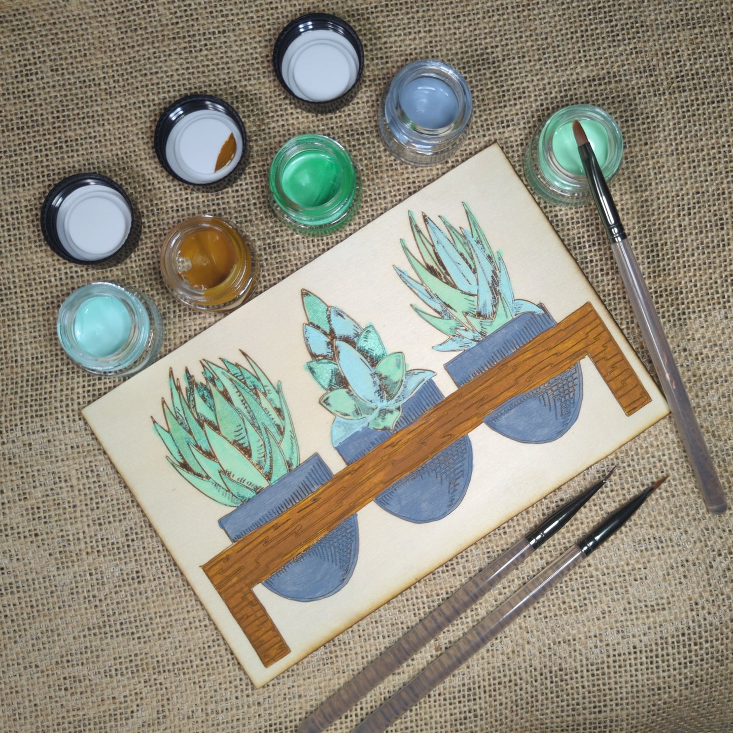 Succulents from the Brush & Birch Collection
