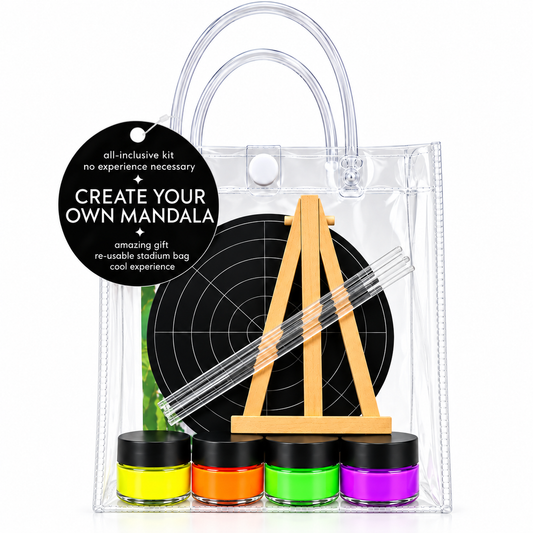 Cosmic Carnival Neon Mini Mandala Kit