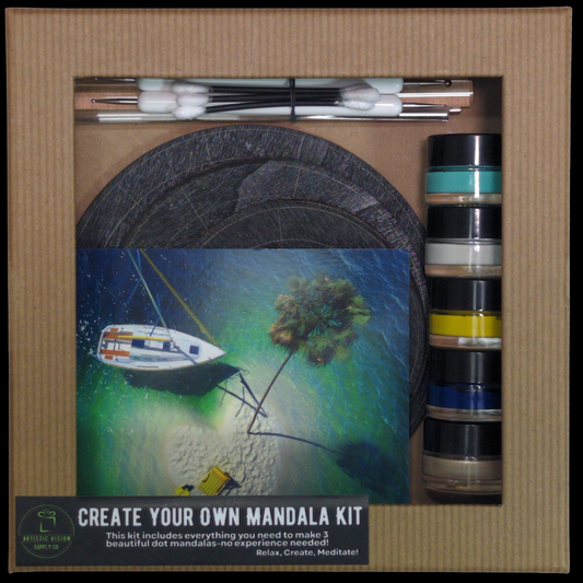 Create Your Own Mandala Kit - Perfectly Deserted