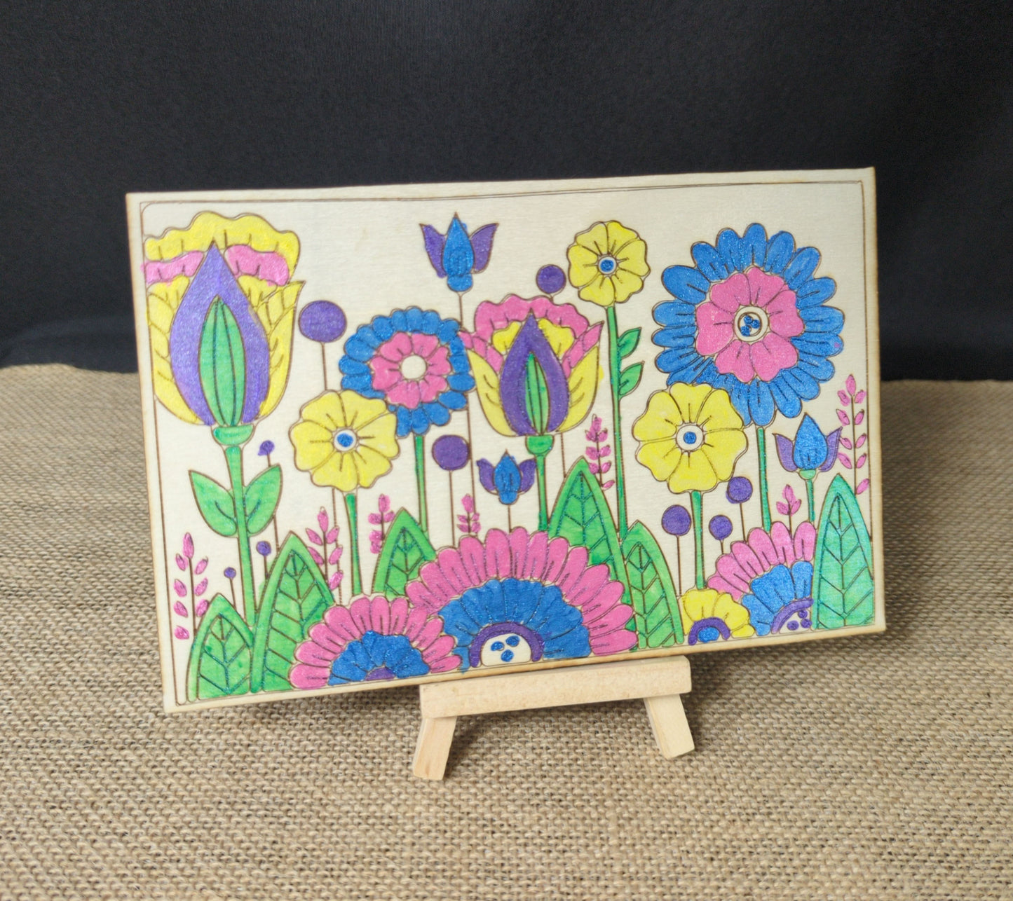 Psychedelic Flowers from the Brush & Birch Collection