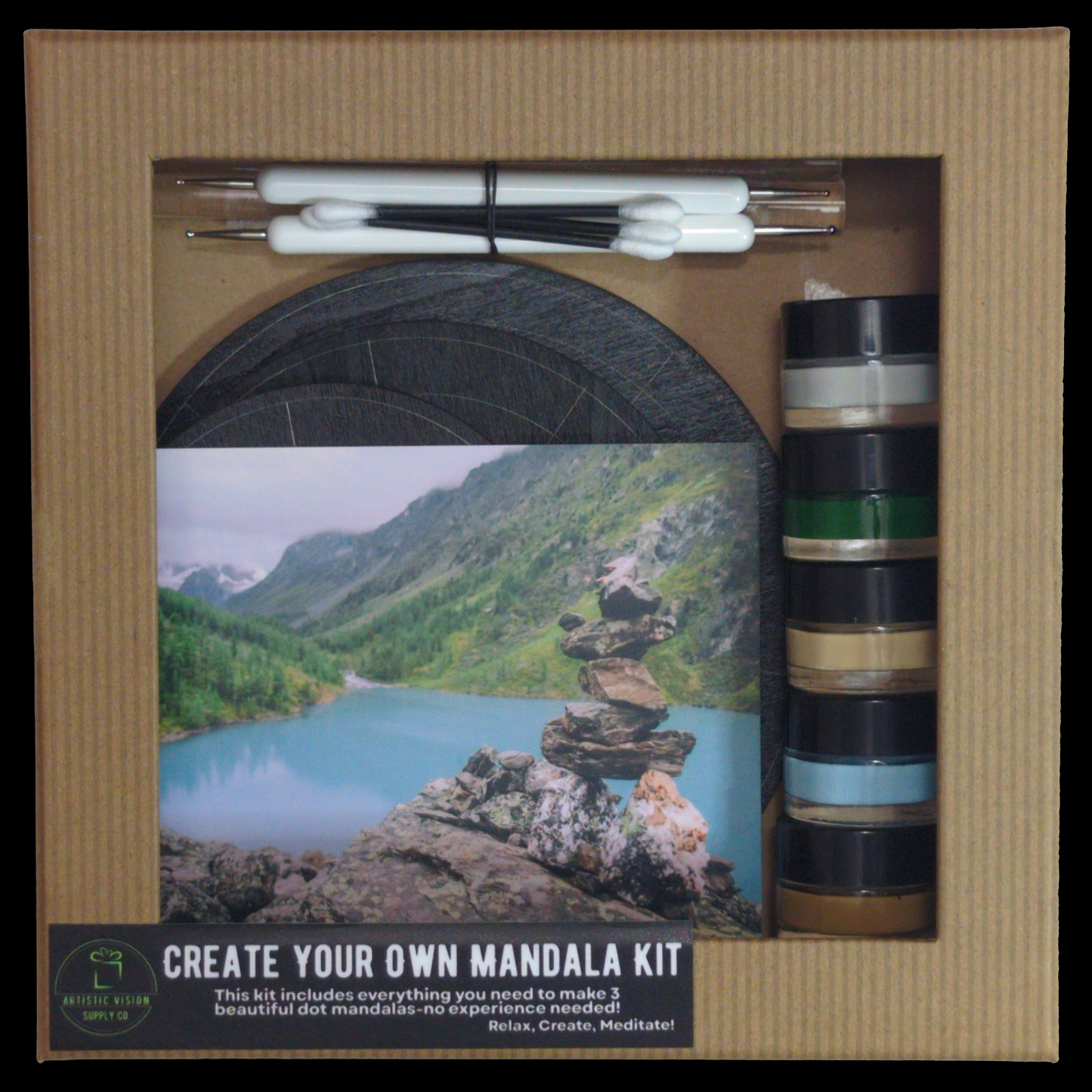 Create Your Own Mandala Kit - Rocky Mountain