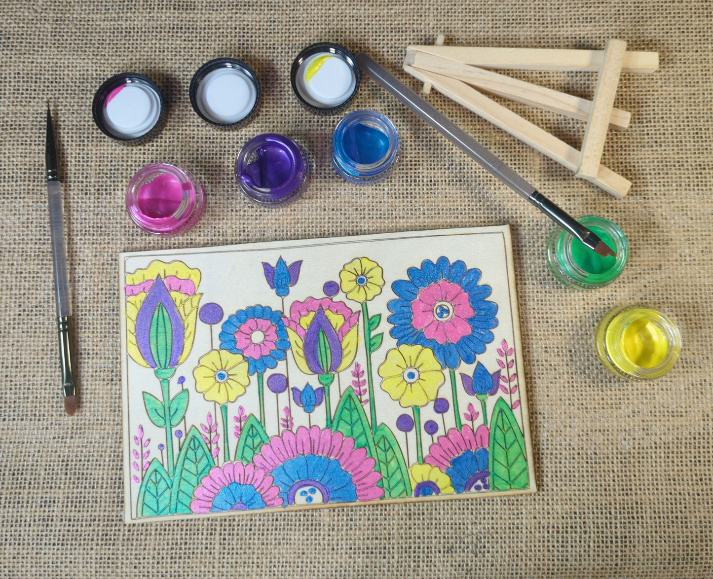 Psychedelic Flowers from the Brush & Birch Collection